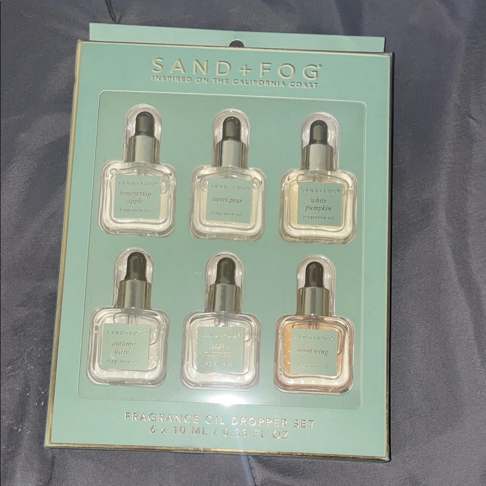 Sand + Fog Fragrance Oil Dropper Set